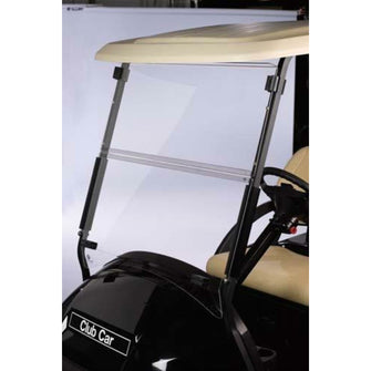 Lakeside Buggies Tinted Club Car Precedent Folding Windshield - 1/4″ (Years 2004-Up)- 35174 Club Car Windshields