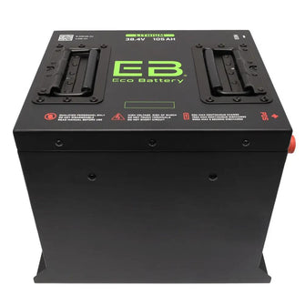 Eco Lithium Battery Complete Bundle for Club Car DS (36V) 38V 105Ah - Cube Eco Battery Parts and Accessories