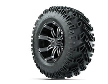 12” GTW Tempest Black and Machined Wheels with 23" Raptor Mud Tires – Set of 4 GTW Parts and Accessories