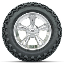 Set of (4) 14 in GTW Godfather Wheels with 23x10-14 GTW Predator All-Terrain Tires Lakeside Buggies Parts and Accessories