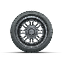 Set of (4) 12 in GTW® Volt Gunmetal Wheels with 215/35-12 Mamba Street Tires Lakeside Buggies Parts and Accessories