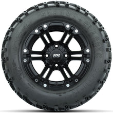 Set of (4) 12 in GTW Specter Wheels with 22x11-12 Sahara Classic All-Terrain Tires Lakeside Buggies Parts and Accessories