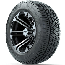 Set of (4) 12 in GTW Specter Wheels with 215/50-R12 Fusion S/R Street Tires Lakeside Buggies Parts and Accessories