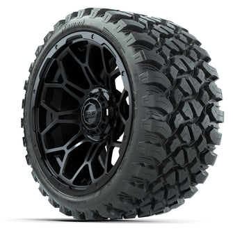 Set of (4) 15″ GTW Bravo Matte Black Wheels with 23x10-R15 Nomad All-Terrain Tires Lakeside Buggies Parts and Accessories