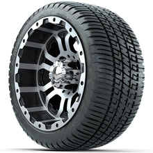 Set of (4) 12 in GTW Omega Wheels with 205/30-12 GTW Fusion Street Tires Lakeside Buggies Parts and Accessories