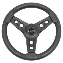 Lakeside Buggies Gussi Italia® Lugana Black Steering Wheel For All EZGO TXT / RXV Models- 06-023 Gussi Parts and Accessories