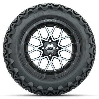 Set of (4) 14 in GTW Vortex Wheels with 23x10-14 GTW Predator All-Terrain Tires Lakeside Buggies Parts and Accessories