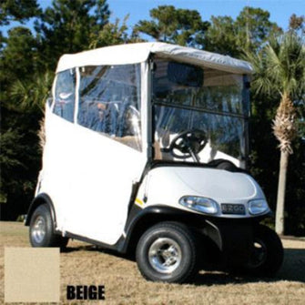 Lakeside Buggies Club Car Precedent 2-Passenger Red Dot 3-Sided Beige Vinyl Enclosure (Years 2004-Up)- 29177 Club Car Enclosures