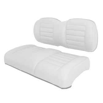 Lakeside Buggies E-Z-GO TXT Premium OEM Style Front Replacement White Seat Assemblies- 10-505-WH01 GTW Premium seat cushions and covers