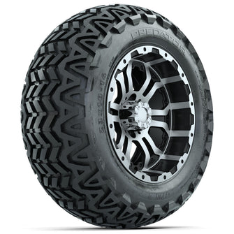 Set of (4) 14 in GTW Omega Wheels with 23x10-14 GTW Predator All-Terrain Tires Lakeside Buggies Parts and Accessories