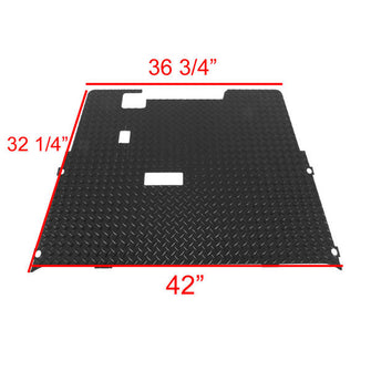 Lakeside Buggies MadJax® EZGO TXT Replacement Diamond Plated Floormat- 03-017 MadJax Floor mats