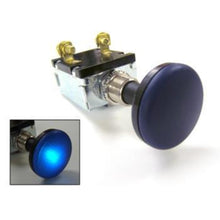 Lakeside Buggies 30 AMP PUSH-PULL SWITCH ILLUMINATES BLUE 12V- 28127 Lakeside Buggies Direct Light switches