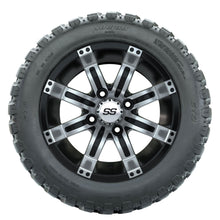 Set of (4) 12 in GTW Tempest Wheels with 20x10-R12 GTW Nomad All-Terrain Tires Lakeside Buggies Parts and Accessories