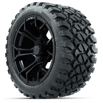 Set of (4) 14 in GTW Spyder Wheels with 23x10-14 GTW Nomad All-Terrain Tires Lakeside Buggies Parts and Accessories