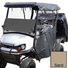 Lakeside Buggies Cushman Hauler Over The Top 3 Sided Vinyl Enclosure - Sand- 66023 RedDot Enclosures