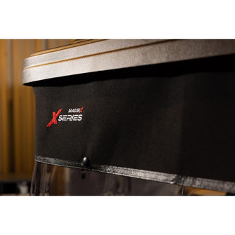 MadJax XSeries Storm 3-Sided Black Enclosure & Black Valance with XSeries Logo by RedDot Lakeside Buggies