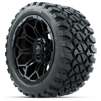 Set of (4) 14 in GTW Bravo Wheels with 23x10-14 GTW Nomad All-Terrain Tires Lakeside Buggies Parts and Accessories