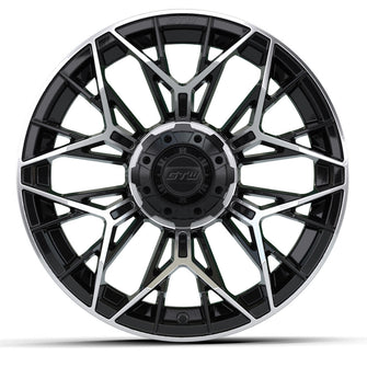 15&Prime; GTW&reg; Stellar Black with Machined Accents Wheel PN# 19-328