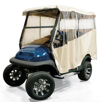 Lakeside Buggies EZGO Ivory 4-Passenger 3-Sided Over-The-Top Enclosure (Fits TXT)- 48411 EZGO Enclosures