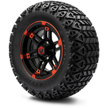 Lakeside Buggies MODZ 12" Aftershock Red and Black Wheels & Off-Road Tires Combo- G1-5210-MBR OFF-ROAD OPTION Modz Tire & Wheel Combos