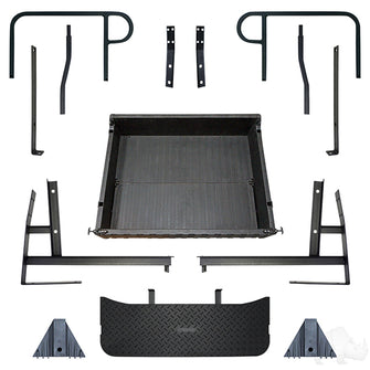 Lakeside Buggies RHOX Rhino Seat Box Kit, Black, E-Z-Go TXT 96+- SEAT-911BLK Rhox NEED TO SORT