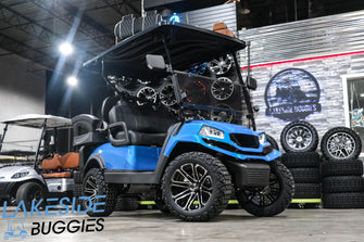 2024 Kodiak Apex Beach Blue  Lifted  4 Passenger Golf Cart PN#