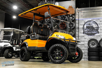 2024 Icon i40L Custom Build  Orange  Lithium Golf Cart PN# LT-A0130412