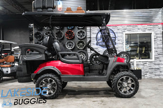 2024 Kodiak Apex  Lifted  4 Passenger Golf Cart  Sangria Red PN# 7V3KSB1D1PG000615