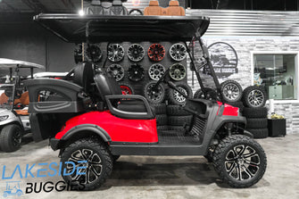 2024 Kodiak Apex Red Lifted  4 Passenger Golf Cart PN# 7V3KSB1D1PG000584