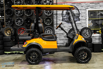 2024 Icon i40L Custom Build  Orange  Lithium Golf Cart PN# LT-A0130412