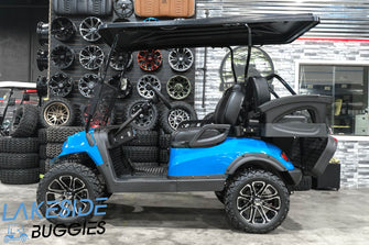 2024 Kodiak Apex Beach Blue  Lifted  4 Passenger Golf Cart PN#