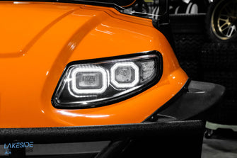 2024 Icon i40L Custom Build  Orange  Lithium Golf Cart PN# LT-A0130412