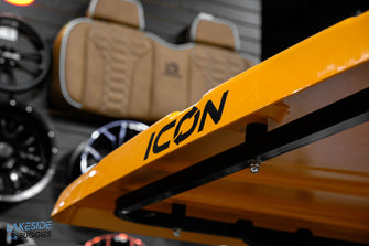 2024 Icon i40L Custom Build  Orange  Lithium Golf Cart PN# LT-A0130412